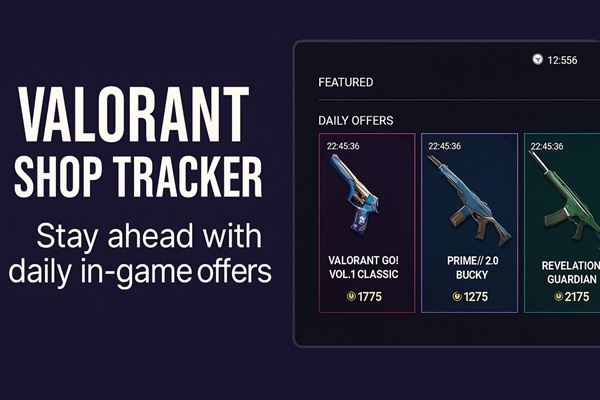 Valorant shop tracker - stay ahead with daily in-game offers